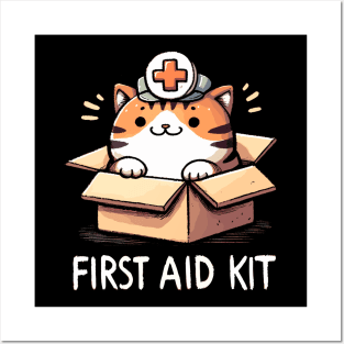 First Aid Kit Cuddle Cat Posters and Art